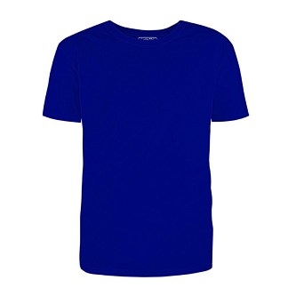 Футболка Премиум О-ворот (тк.Трикотаж, 155), ярко-синий