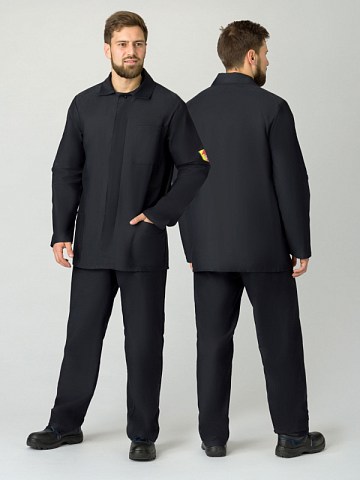 Костюм Молескин с ОП-пропиткой ТУ (тк.Молескин,280) брюки, черный