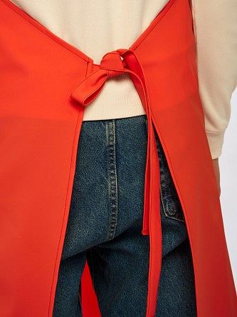 Фартук влагозащитный для рыбаков ProfLineSpecialist (ПВХ,550), оранжевый