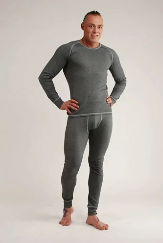 Термобелье Polar Active Uno (тк.Хлопок/Полиэстер,230), серый