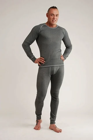 Термобелье Polar Active Uno (тк.Хлопок/Полиэстер,230), серый