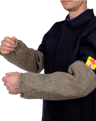 Нарукавники суконные (тк.Сукно,760), серый