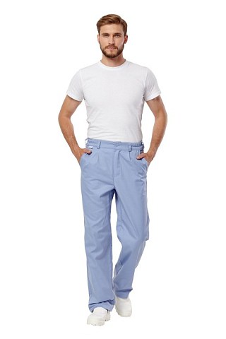 Брюки "Кастель" голубой