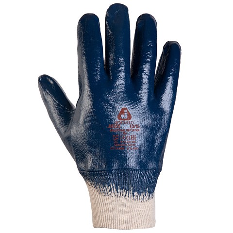 Перчатки с нитриловым покрытием для тяжелой работы