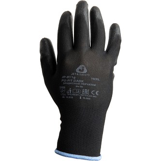 Трикотажные перчатки с полиуретановым покрытием